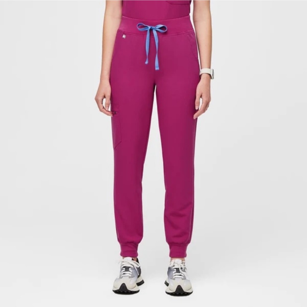 women's Raspberry Sorbet Zamora™ High Waisted 2.0 - Jogger Scrub Pants